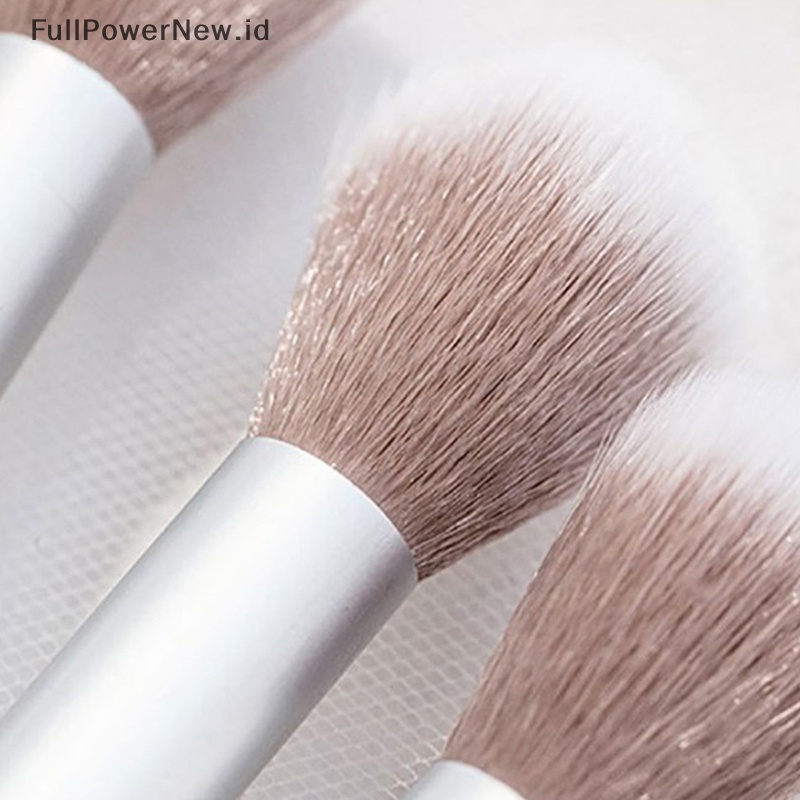 Power 3Pcs Set Kuas Makeup Profesional Foundation Blusher Brush Makeup Kosmetik ID