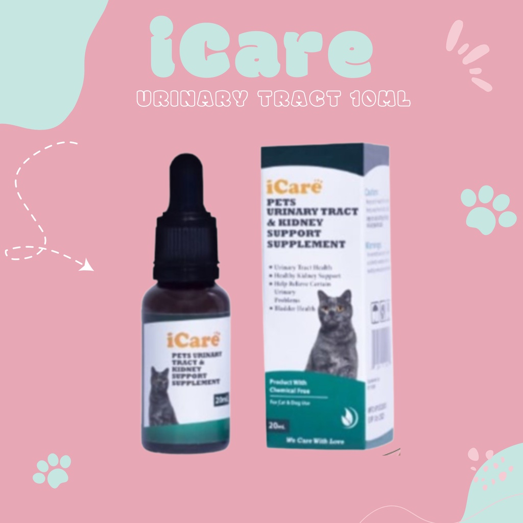 iCare Pet Urinary 10ml - Suplemen Pendukung Saluran Kemih &amp; Ginjal i Care