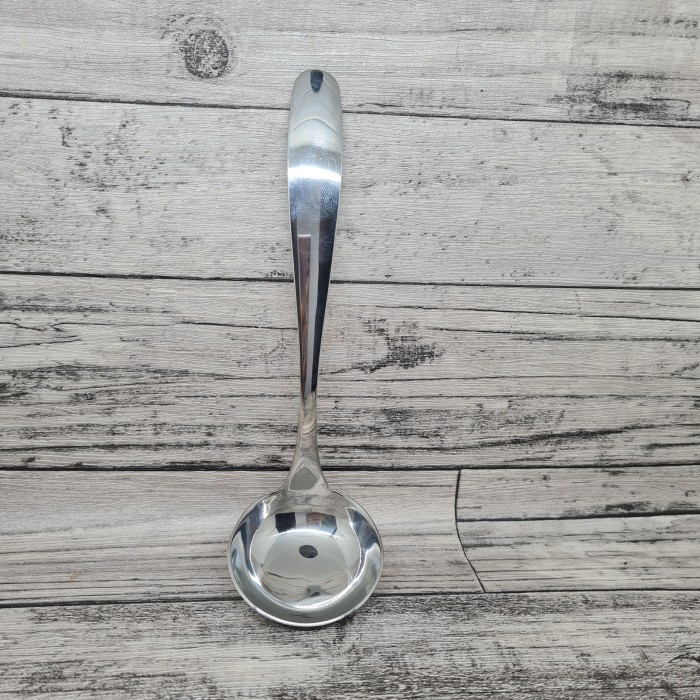 Stainless 304 Small Ladle / centong kecil ujung bulat / sendok soup / centong sayur soup