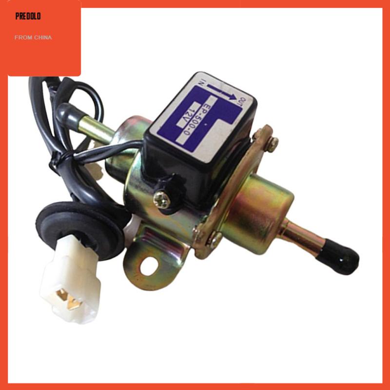 [Predolo] Pompa Bahan Bakar Elektrik Tekanan Rendah Inline Gas Universal 12V 4-7PSI 70L/H