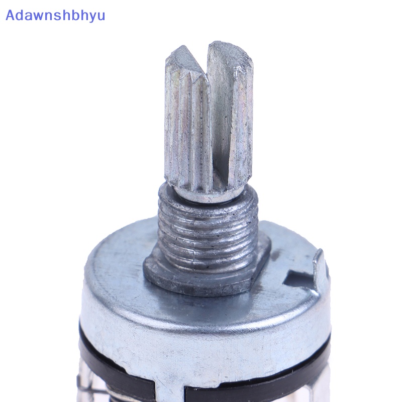 Adhyu 5Pcs RV17 Dengan Potensio Saklar B1K 2K 5K 10K 20K 50K Handle Panjang 15mm 5Pin Switch Karbon Film Potensiometer ID