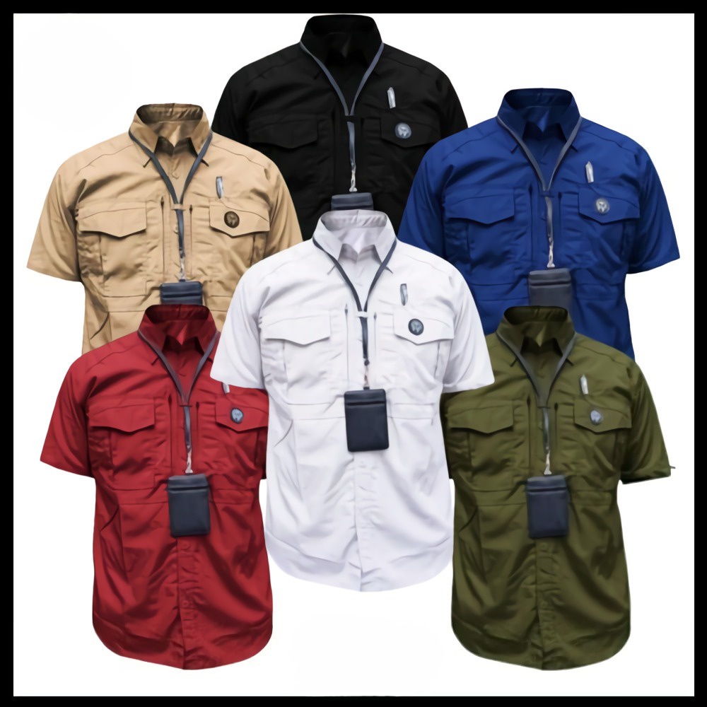 KEMEJA MTAC LENGAN PENDEK I PDL LENGAN PENDEK I KEMEJA KERJA LENGAN PENDEK TERMURAH I KEMEJA OUTDOOR GAYA KASUAL