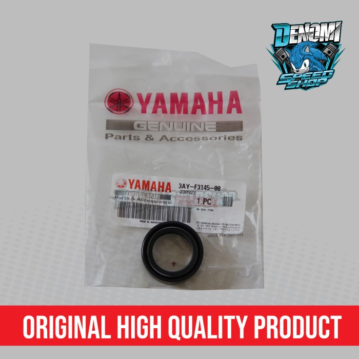 Seal Sil Shock Sok Depan Yamaha F1ZR FIZR F1Z FIZ R Alfa Force 1 Crypton Vega Jupiter Original YGP 3AY-F3145-00