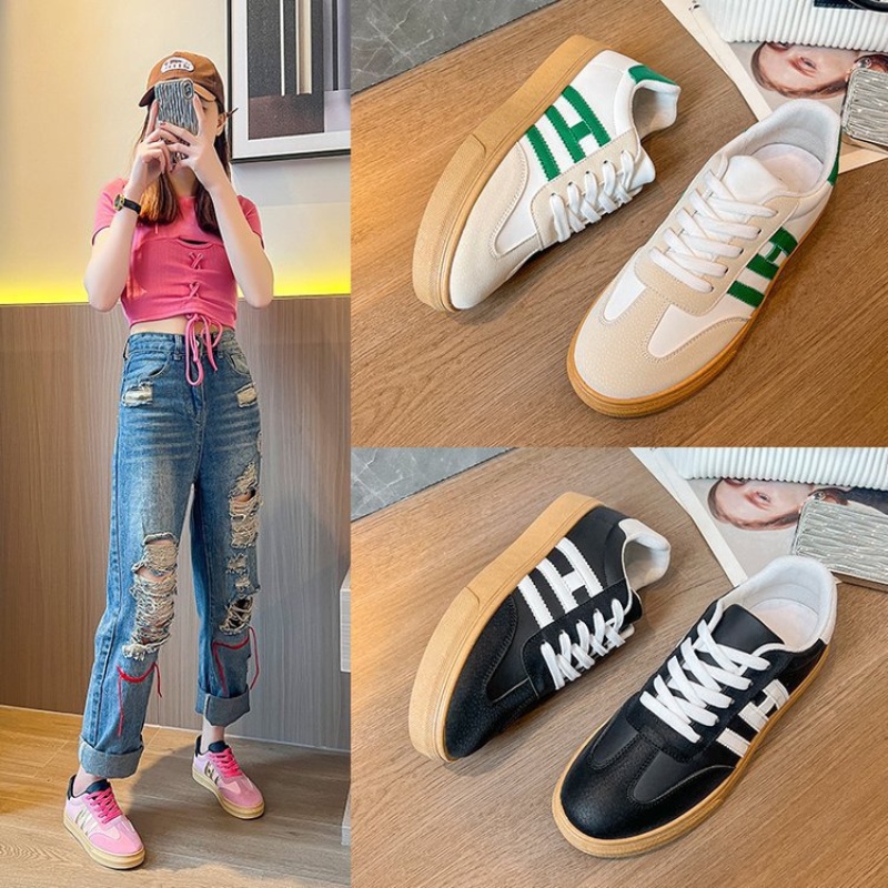 Sepatu Sneakers Wanita 02026660 Shoes Fashion Korea Kekinian