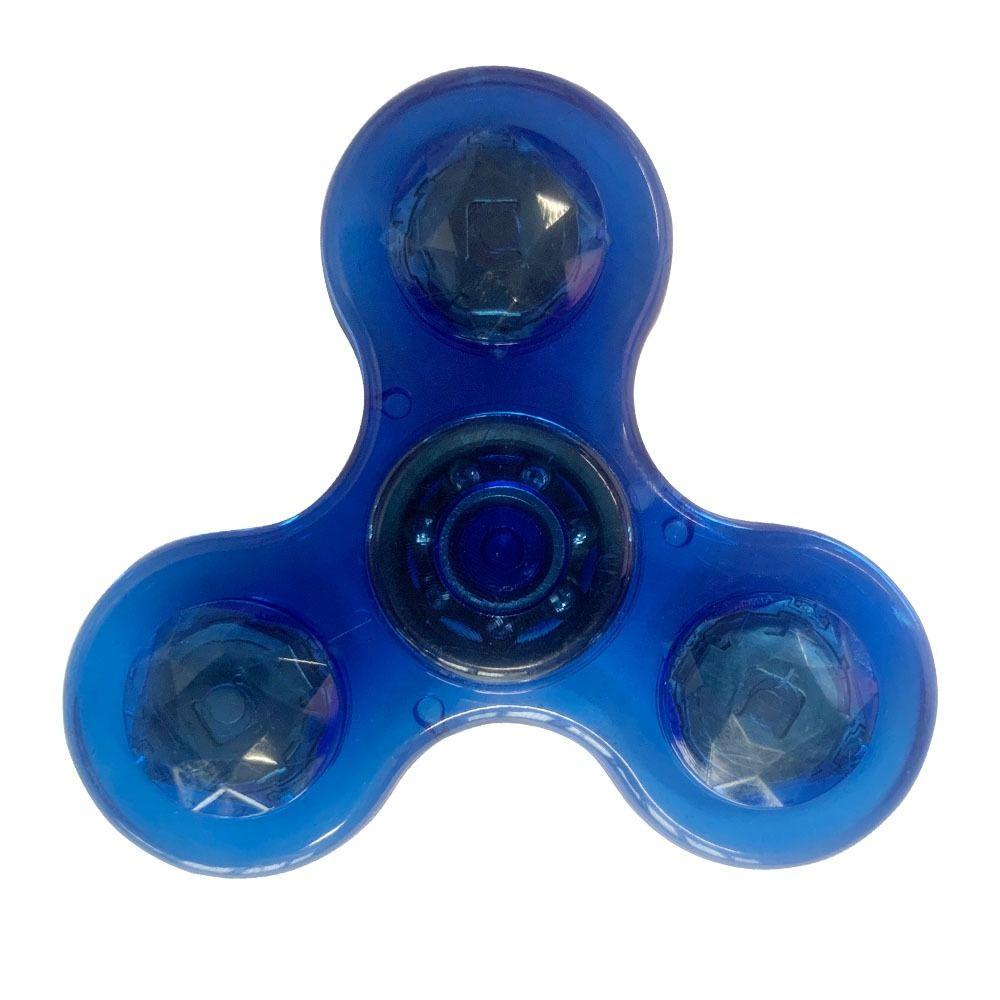 Lanfy Mainan Jari Lampu LED Yang Menarik LED Glow in Dark Rotating Fingertip Toys Spinner Tangan Penurun Tekanan