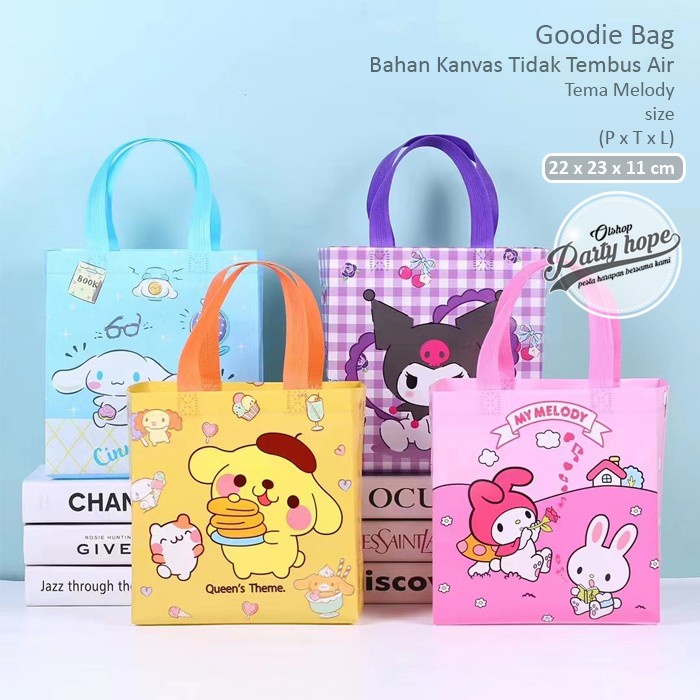 

Tas Souvenir Ulang Tahun Anak / Goodie Bag HBD / Tas Ultah My Melody