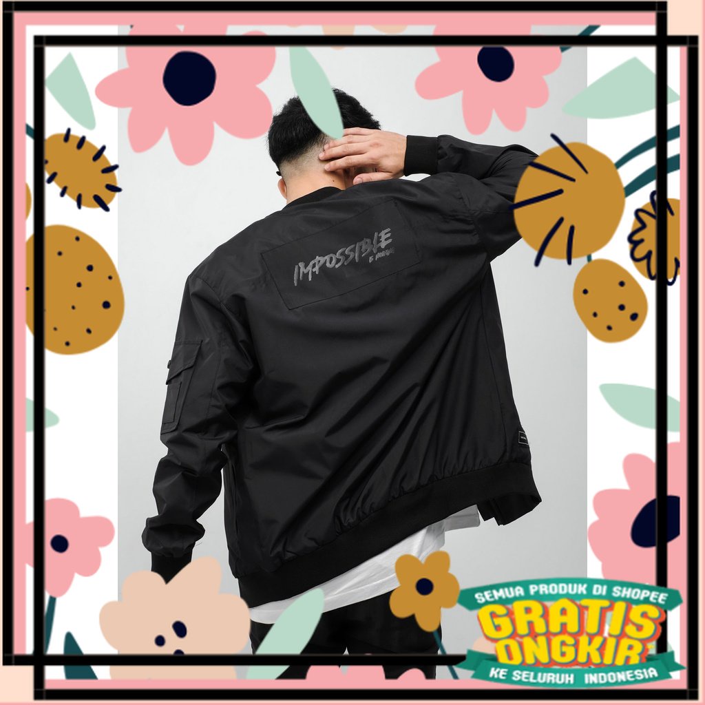 Iwearzule - Impossible Bomber Jacket/ Spesial Terbatas Tebal