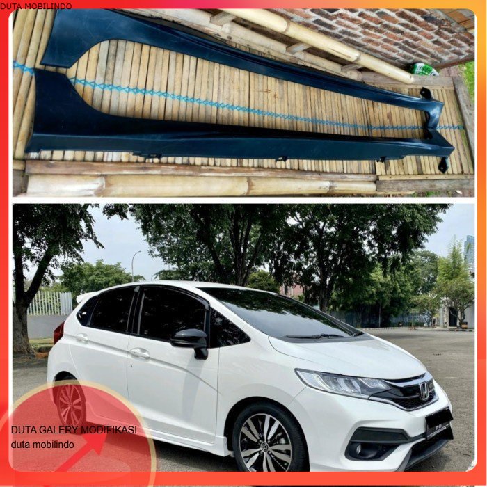 sideskirt bodykit samping honda jazz gk5 2015-2020 KANAN Bodykit KH - KANAN KIRI - Duta Modifikasi