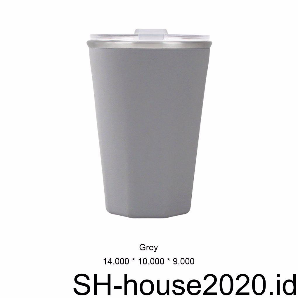 Stainless Steel Cangkir Pendingin Warna Solid Pengganti Gaya Sederhana 330ml Musim Panas Disegel Anti Bocor Rumah Kantor Outdoor Mug