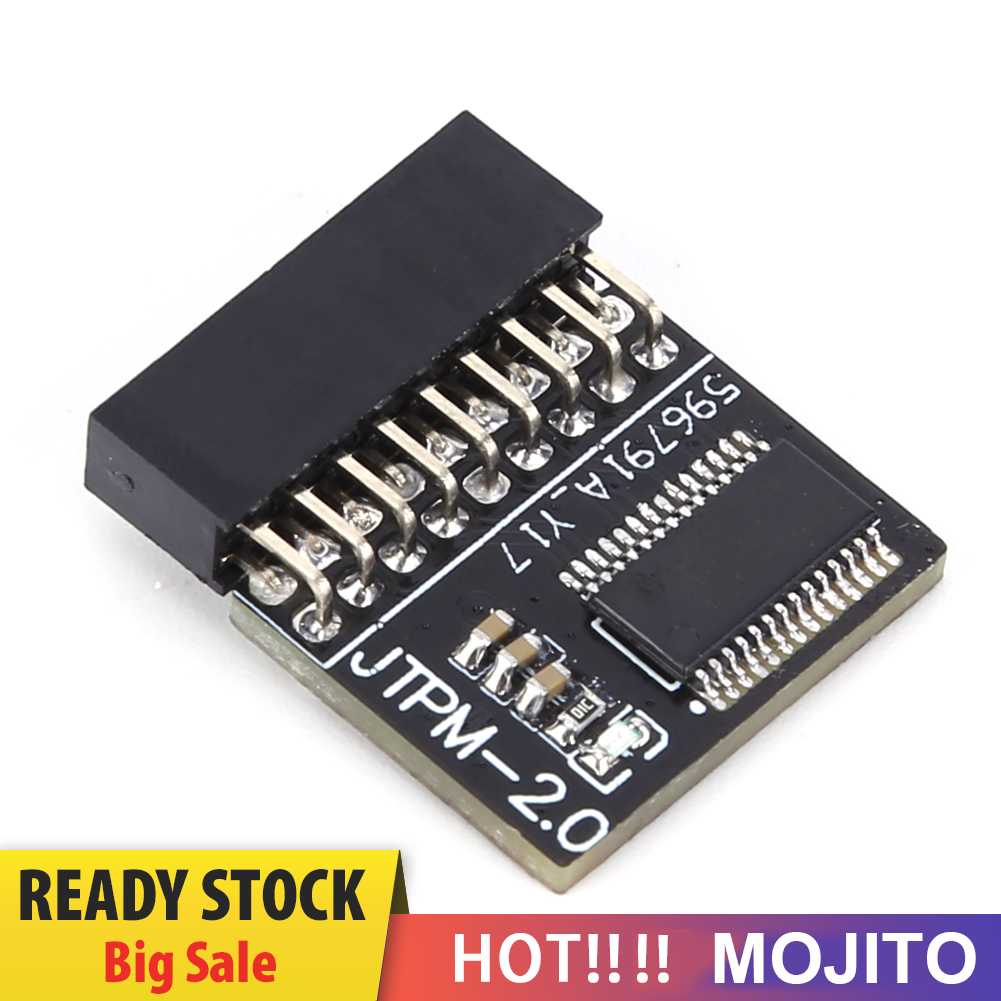 Tpm 2.0 Enkripsi Processor LPC Interface Board Kartu Remote Untuk ASUS/MSI/ASRock