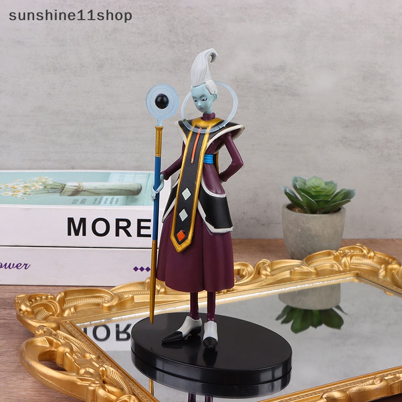 Sho Anime Dragon Ball Z Beerus Figure Gods Of Destruction Dxf Whis Beerus 20cm Figure Figurine Patung PVC Model Koleksi Mainan Gif N