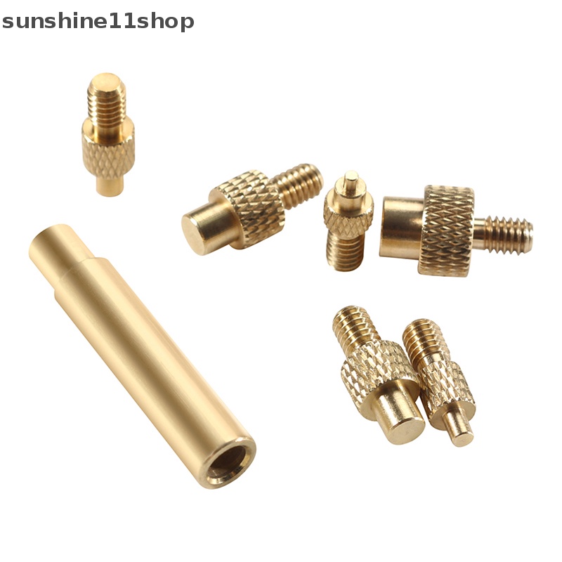 Sho Heat Insert Nut Ujung Besi M2 M3 M4 M5 M6 Thread Tanam Kit Alat Penyisipan Panas N