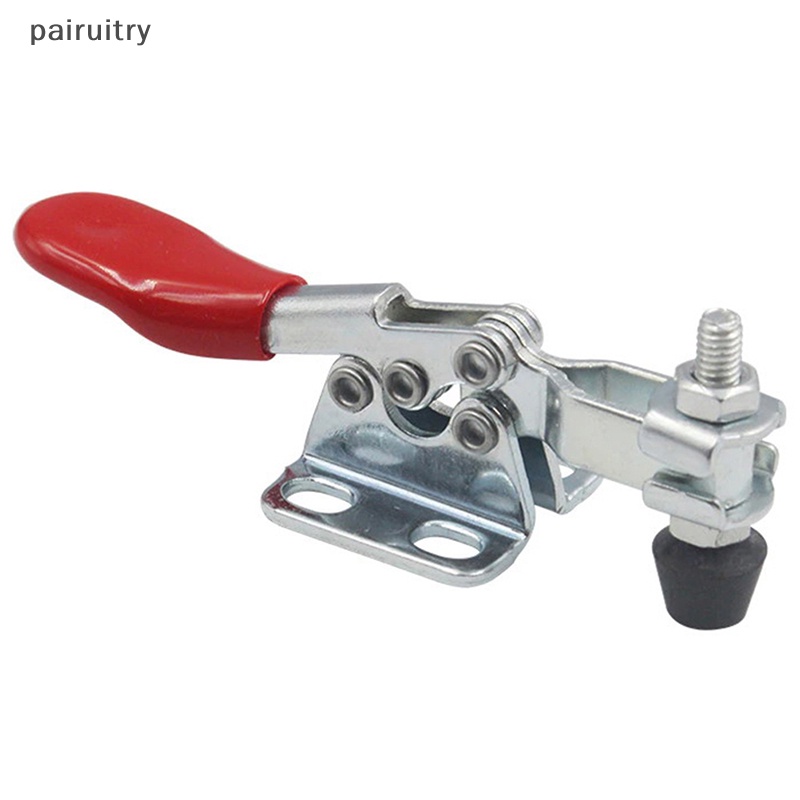 Prt 2PCS Red Toggle Clamp Horizontal Clamp Quick Release Pengunci Tuas Pengikat PRT