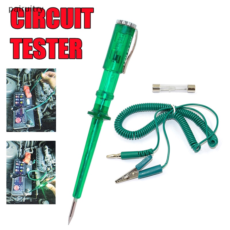 Prt Auto Car Circuit Tester DC 6V 12V 24V Auto Diagnostik Probe Test Pen Auto Car Light Lamp Voltage Tester PRT