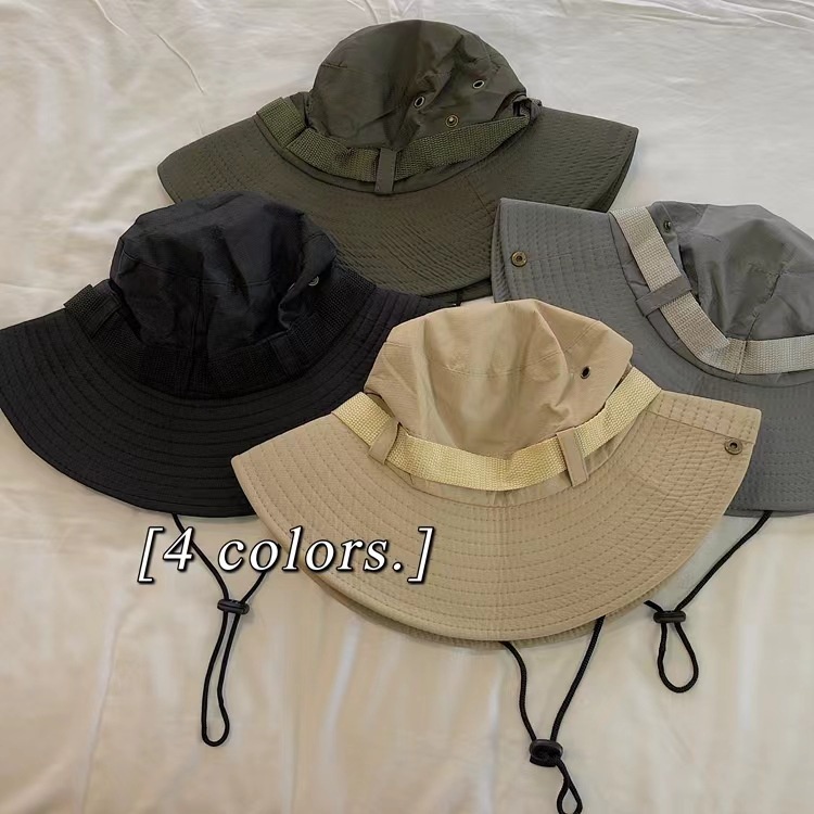 Topi Pelindung Matahari Musim Panas Untuk Pria Topi Nelayan Memancing Gunung Outdoor