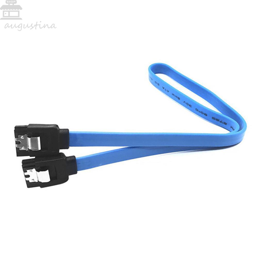 Agustina Kabel Fast Transmission Multi Spek Flexible 40 /50cm SATA 3.0 SATA Hard Disk Kabel SATA