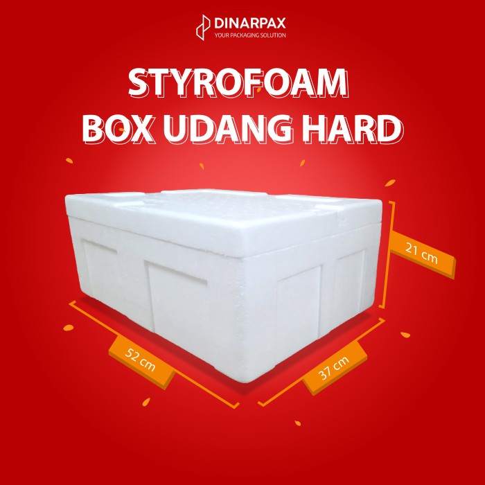 

Styrofoam Box Udang medium / Fish / Ikan / Seafood / DPR EXTRA HARD