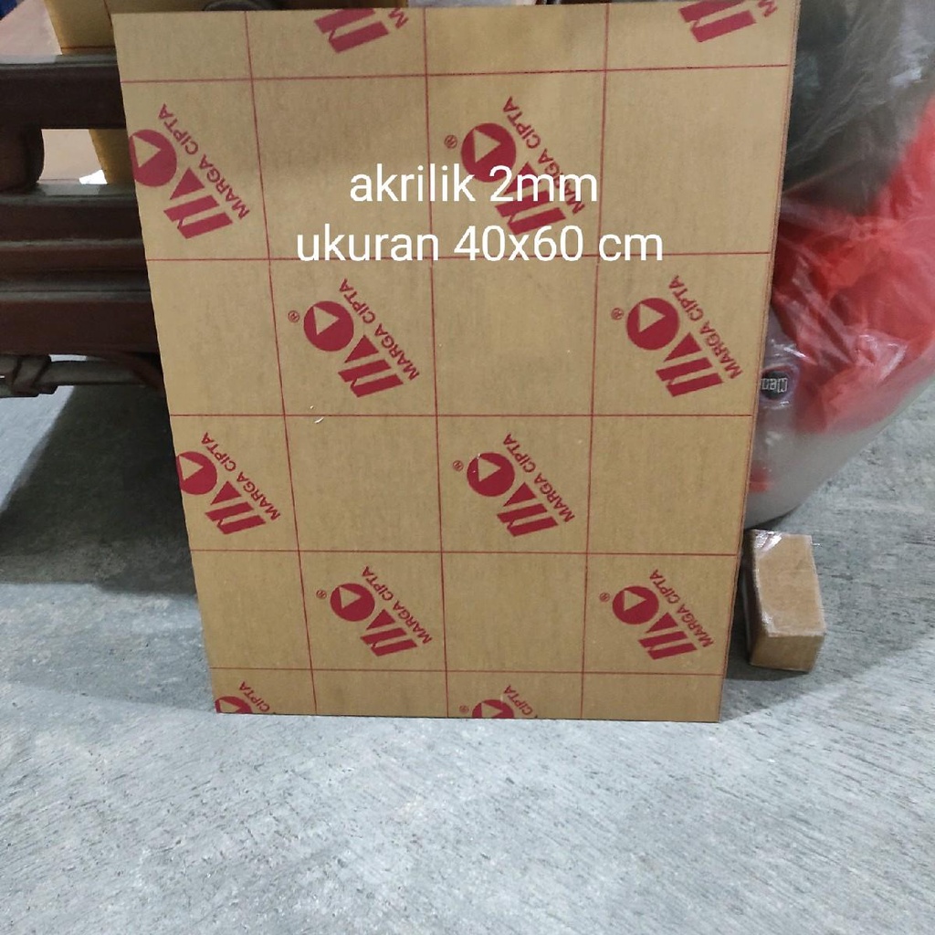 

akrilik bening tebal 2mm ukuran 40x60 cm