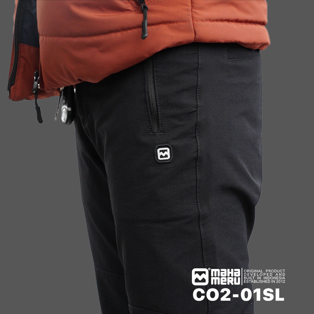 Mahameru Celana Panjang Pria Stretch Polynosic C02-01 SL  - celana gunung