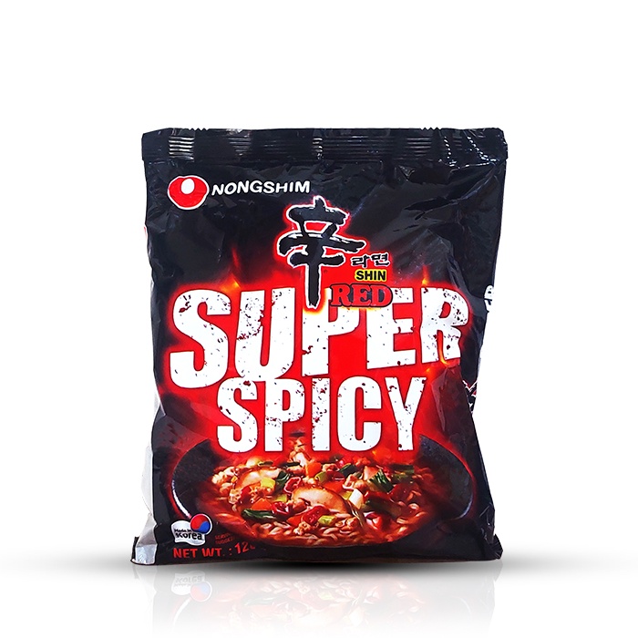 

NONGSHIM Shin Red Super Spicy Ramyun - Ramyun Korea Super Pedas 120g