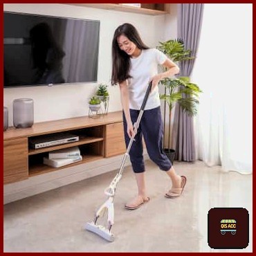 PROCLEAN Alat Pel PVA Mop Tipe Klip Gagang Teleskopik - Krem