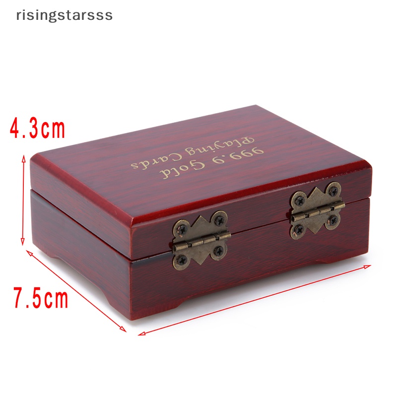 Rsid Span-new 1pc Tempat Kartu Remi Kotak Poker Commemorative Coins Box Jelly