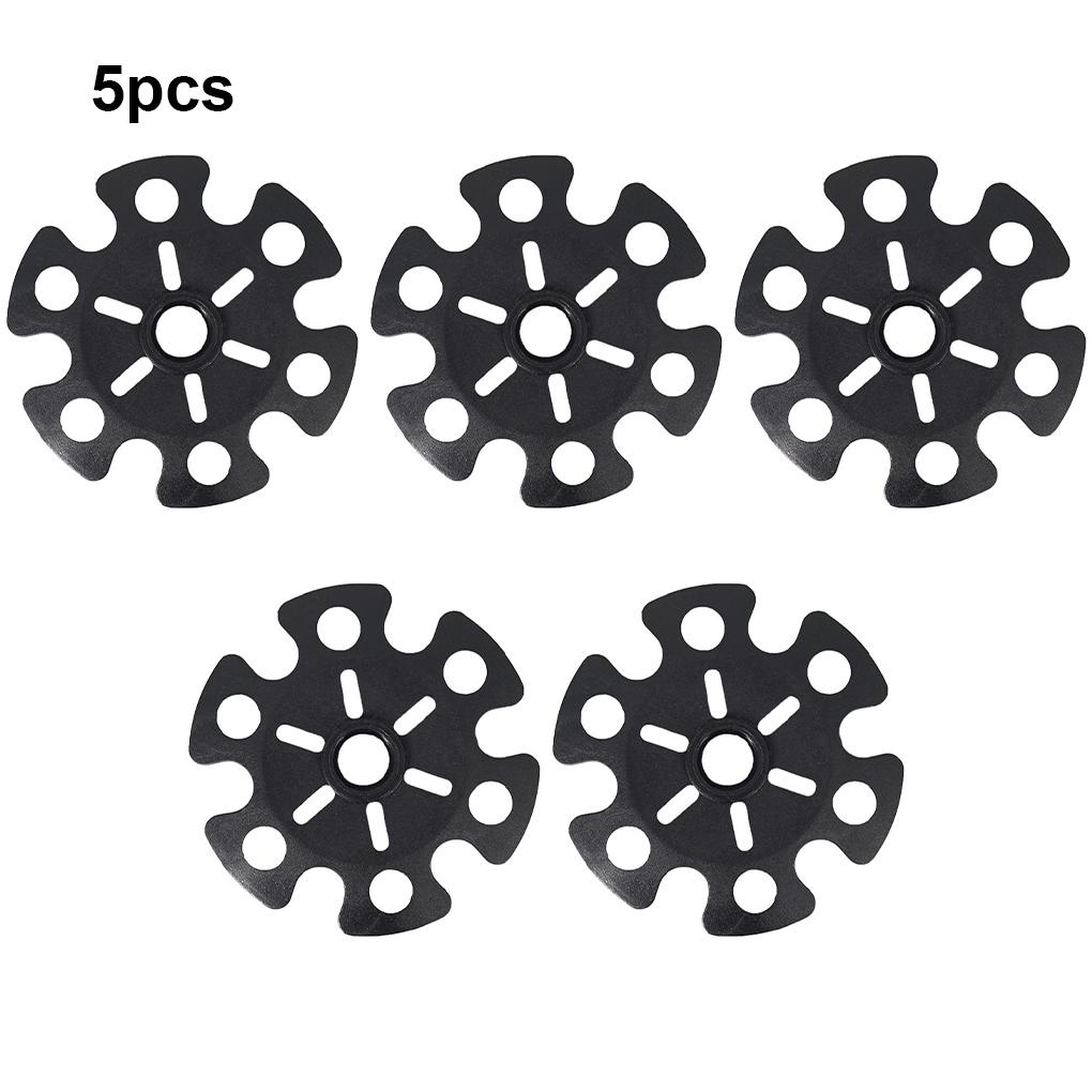 5 Pcs Hiking Tiang Keranjang Roda Karet Snowflake Mud Ski Keranjang Teleskop Tongkat Camping Hike Protector Cap Guard Aksesori