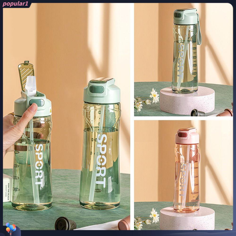 Populer Botol Air Kapasitas Besar Anti Bocor Gradasi Frosted Water Jugs