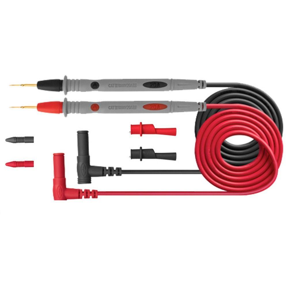 POPULAR Populer Multimeter Test Lead Aksesoris Pengujian Listrik 4mm Multimeter Probe Sharp Needle Test Leads