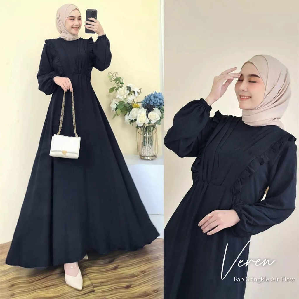 Varen Dress: Gaun Gamis Cantik untuk Remaja dan Dewasa