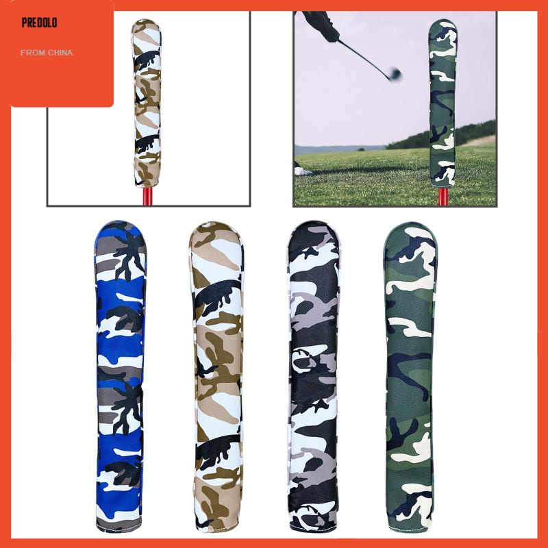 [Predolo] Golf Alignment Sticks Cover Penutup Kepala Golf Bahan Kulit PU Tahan Minimal 2batang