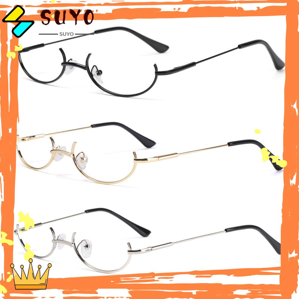 Suyo Kacamata Frame Cosplay Pesta Miopia Tanpa Lensa Fotografi Eyeglasses