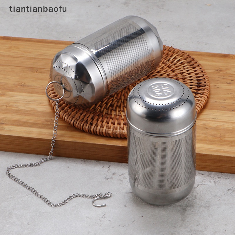 [tiantianbaofu] Stainless Steel Tea Spice Seasoning Ball Saringan Butik