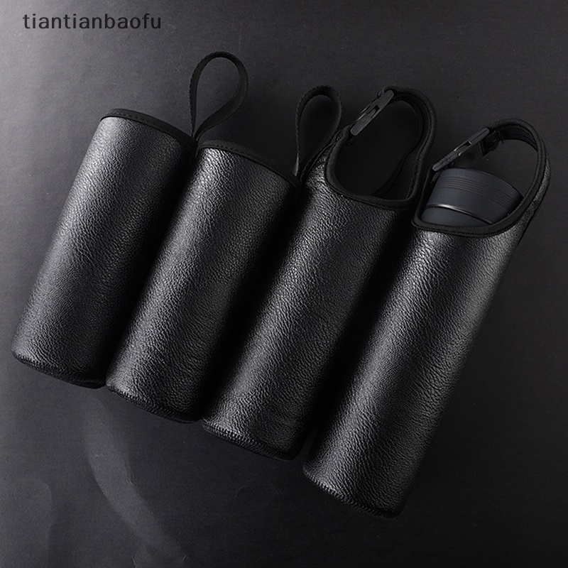 [tiantianbaofu] Pu Sport Botol Air Case Insulated Bag Holder Penutup Lengan Untuk Mug Botol Butik