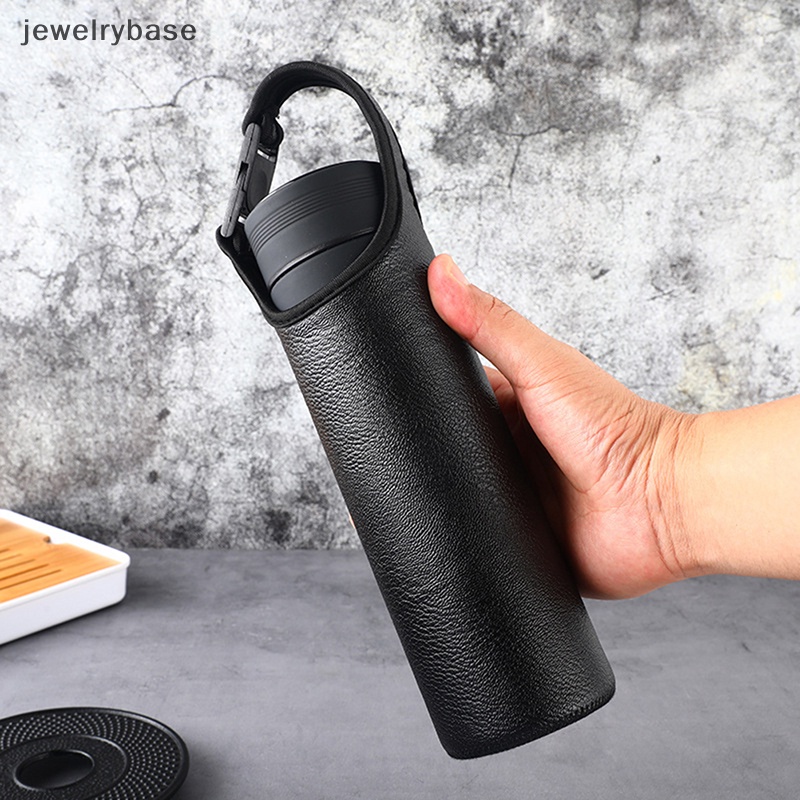 [jewelrybase] Pu Sport Botol Air Case Insulated Bag Holder Penutup Lengan Untuk Mug Botol Butik