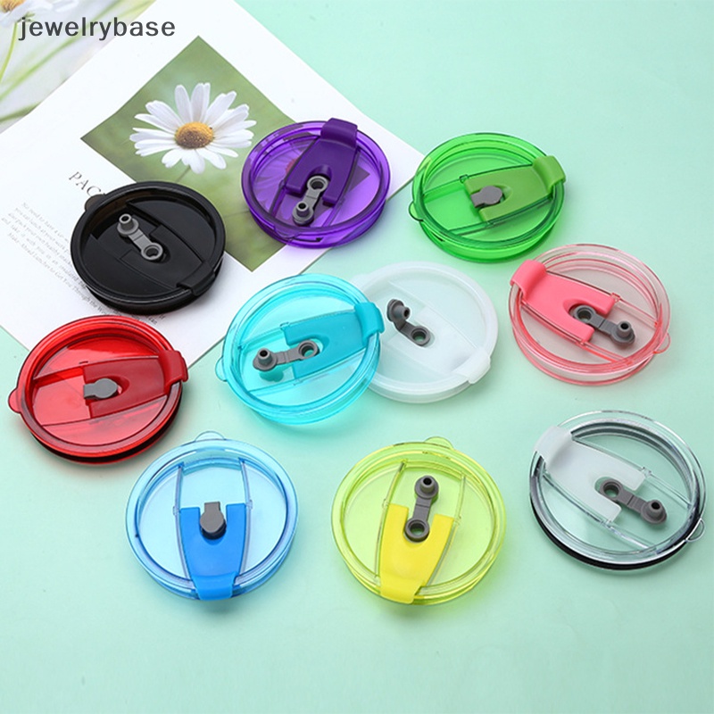 [jewelrybase] 30oz Sealing Bottle Cover Tutup Plastik Polos Anti Tumpah Splash Untuk Tumbler Cup Boutique