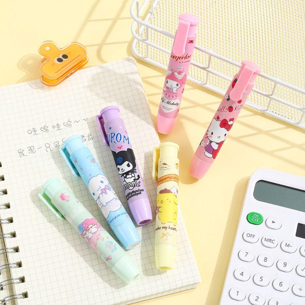 Pineapple 3pcs Penekan Pensil Eraser Alat Tulis Anak Pelajar Pen Type Eraser