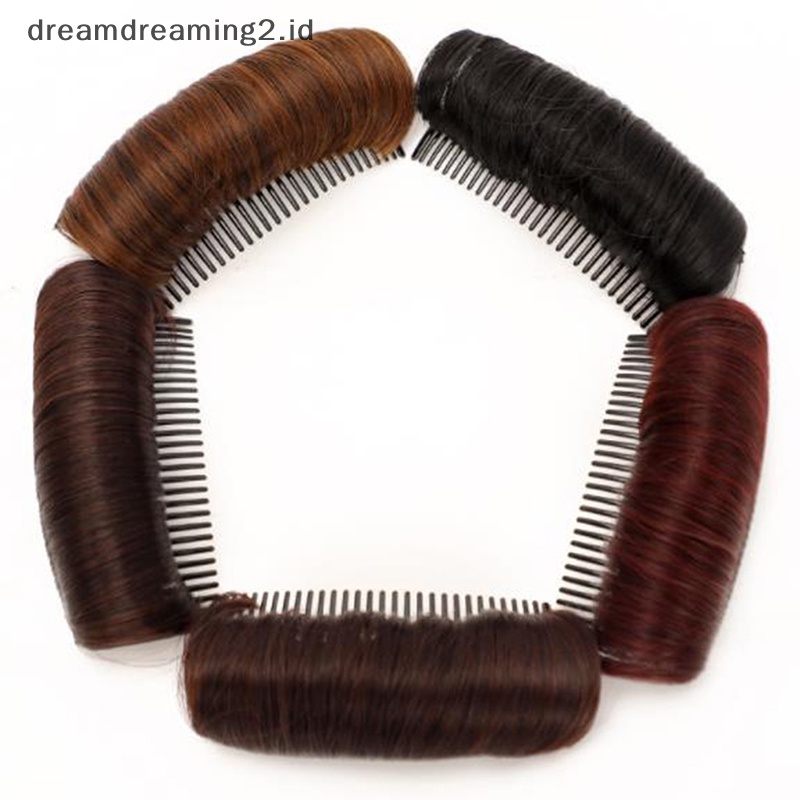 (drea) Wig Cushion Stabil Nyaman Suhu Tinggi Serat Insert Sisir Invisible //