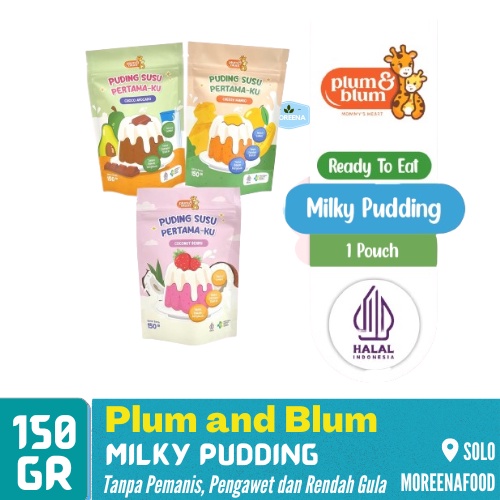 

PLUM & BLUM - Pudding Puding Buah Silky MPASI 150g