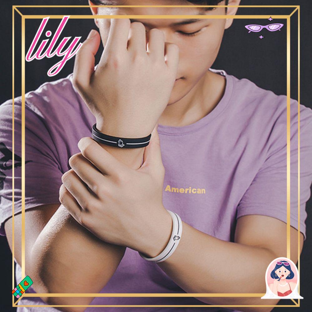 Lily Serenity Gelang Sholat Waterproof Cuff Pesta Karet Bangle