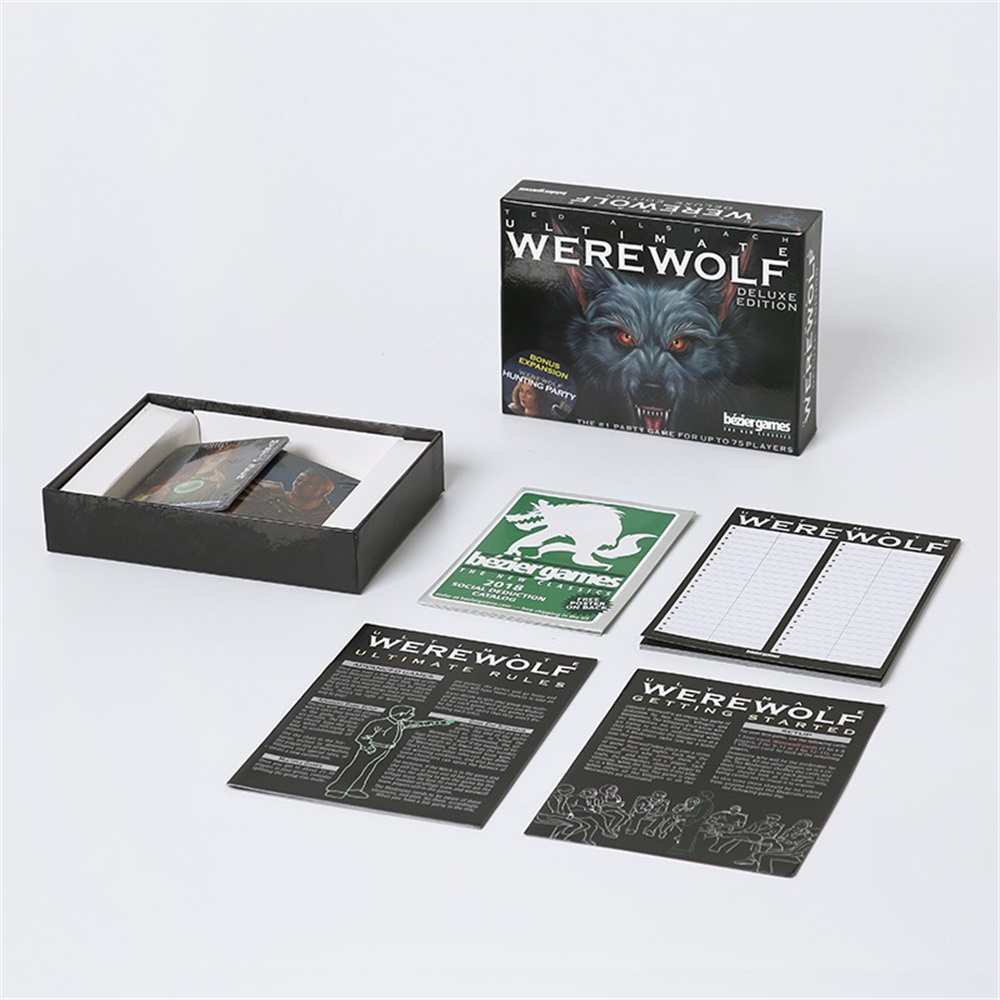 Satu Malam Ultimate Werewolf Versi Inggris Party Game Multiplayer Fun Board Game