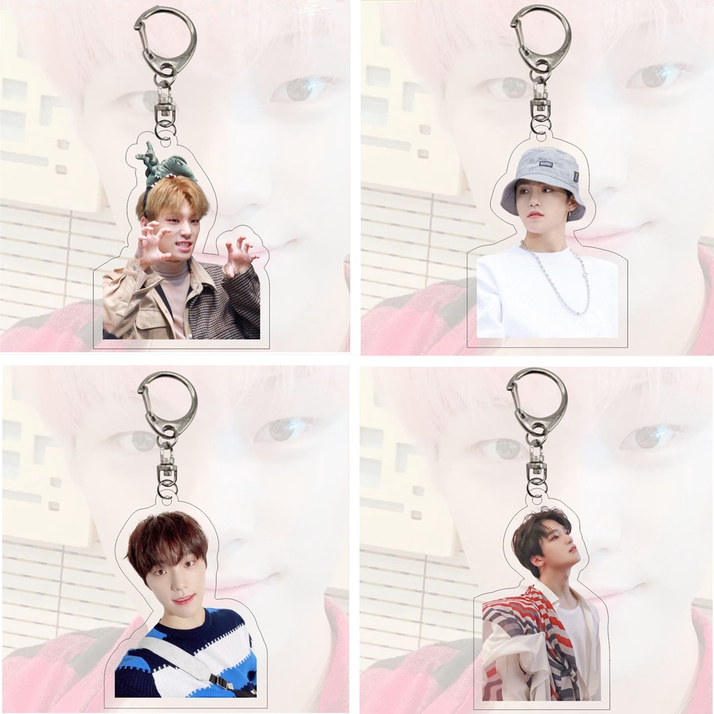 1pc SEVENTEEN Gantungan Kunci Akrilik SEUNGKWAN VERNON DINO Key Ring Gantung Atas
