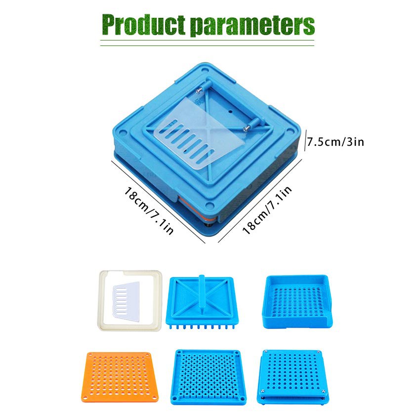 Alat Pengisi Bubuk Kapsul Manual Mesin Pengisi Kapsul Manual 100 Lubang Capsules Filling Board/100 Lubang Capsules Filling Board 0# Dan 00#/Kapsul Kosong/Alat Pengisi Bubuk Kapsul