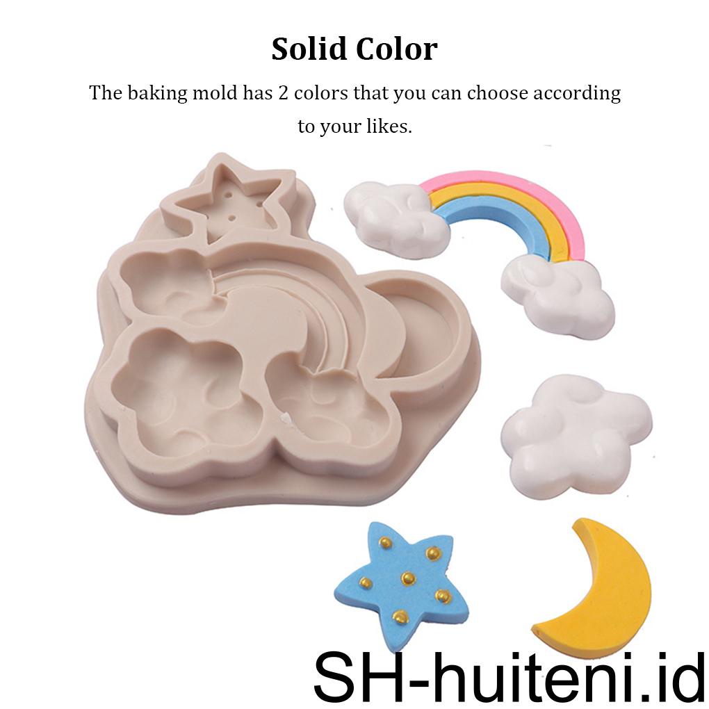 Shape Fondant Mold Portable Pengganti Lucu Anti Lengket Dapur Cetakan Coklat Molding Alat Aksesoris