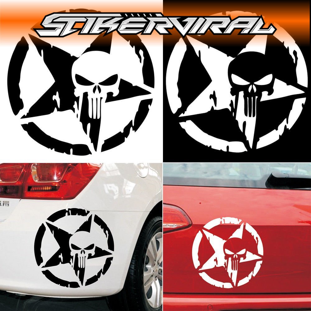 stiker punisher army