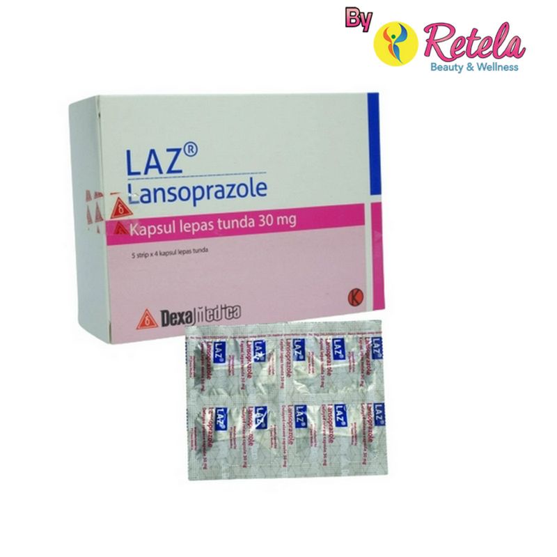 LAZ 30MG 1 STRIP 4 CAPSUL