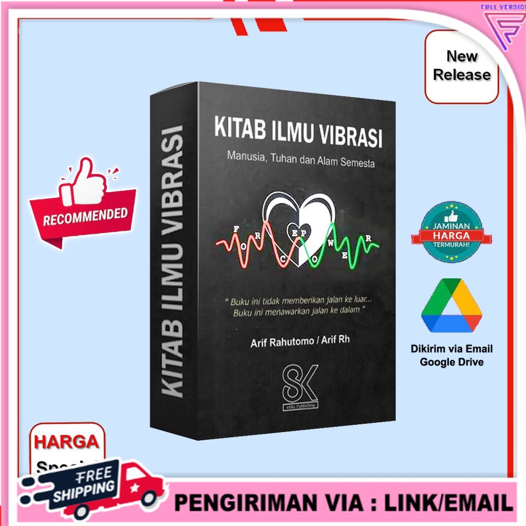 

TERMURAH!! KITAB ILMU VIBRASI - Rahasia Kehidupan dan Alam Semesta