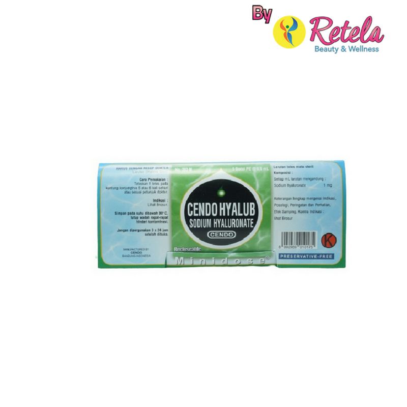 CENDO HYALUB MINIDOSE 0.6ML