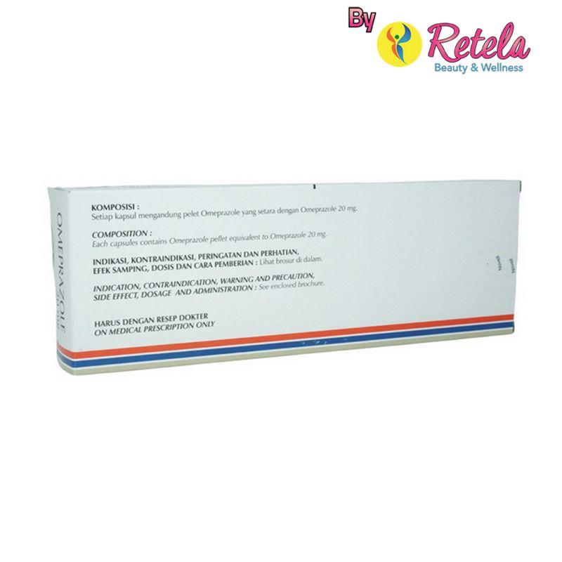 OMEPRAZOLE 20MG STRIP 10 CAPSUL