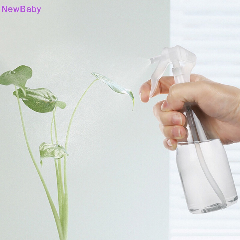 Newbaby Botol Plastik Air Trigger Tangan Kosong Bening 200ml Pembersih Taman New ID